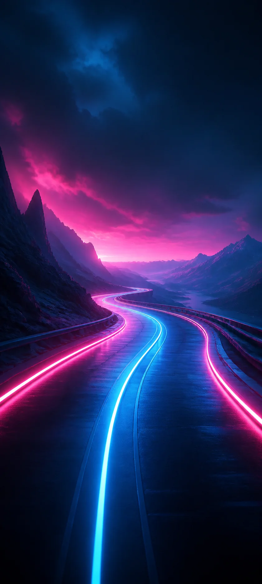Painterly Prestige Neon Speedway