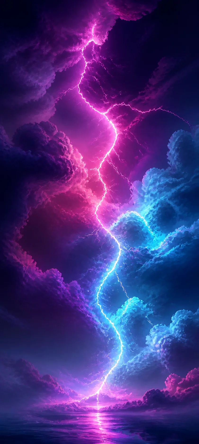 Painterly Prestige Neon Storm