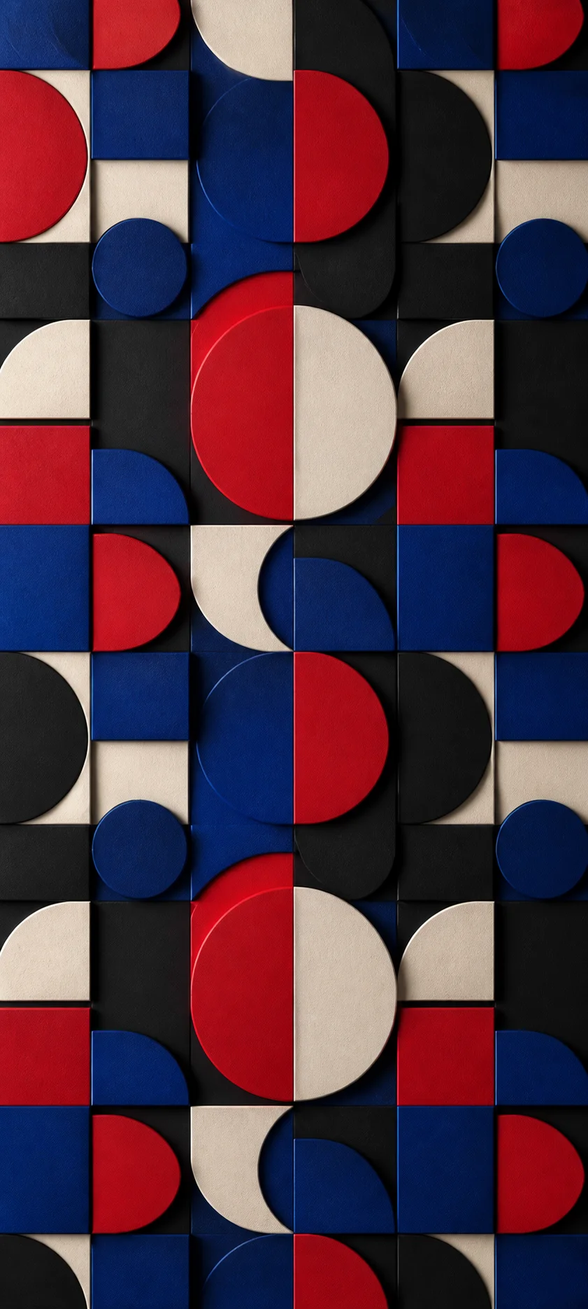 Chromatic Depth Bauhaus Blocks