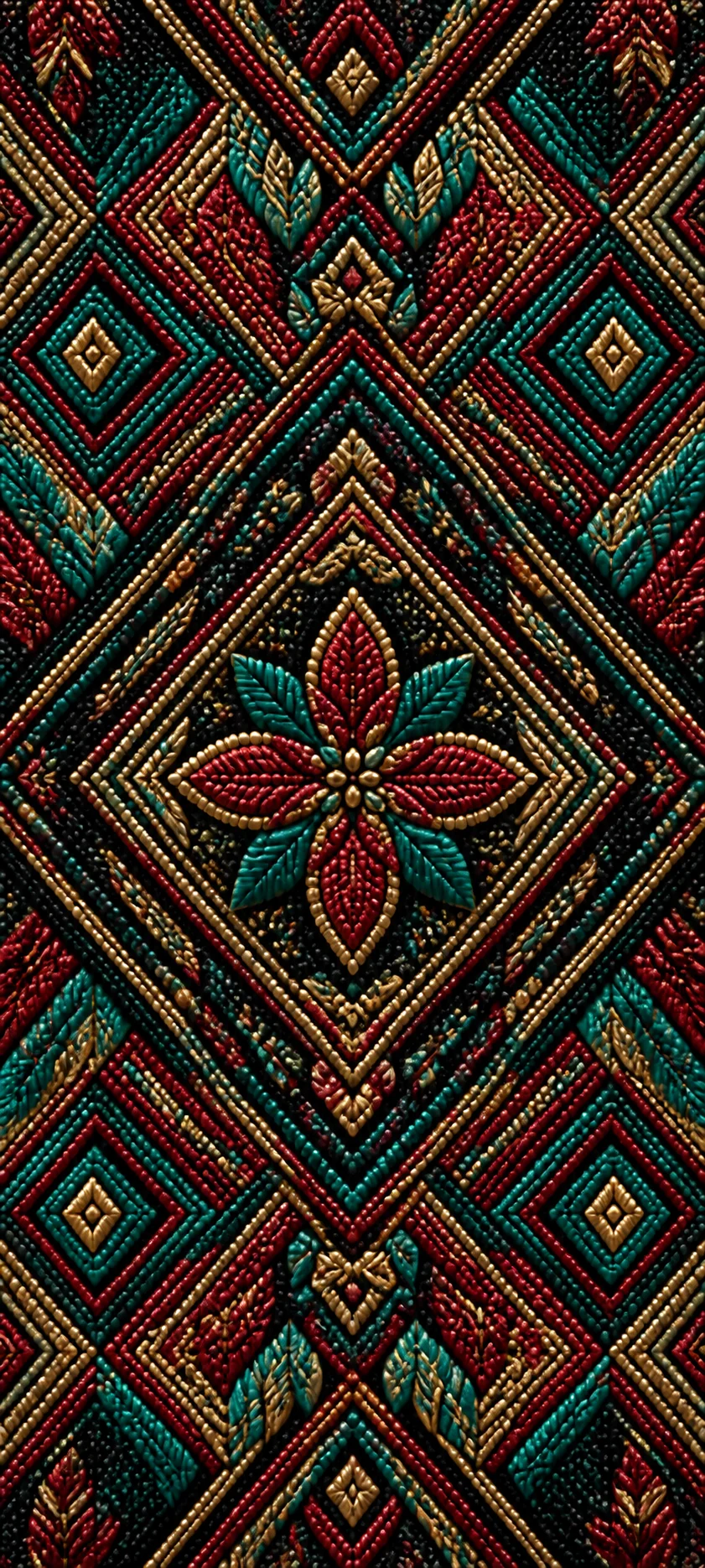 Chromatic Depth Beaded Geometry