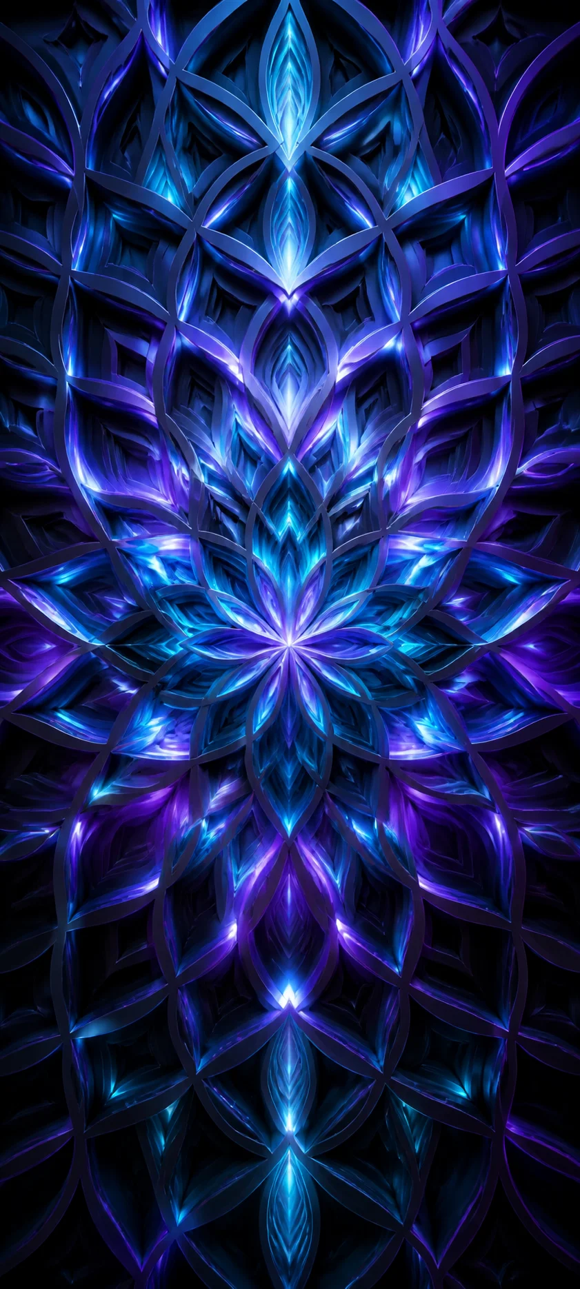 Chromatic Depth Luminous Lattice