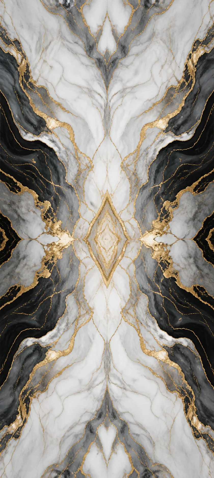 Chromatic Depth Marble Veins
