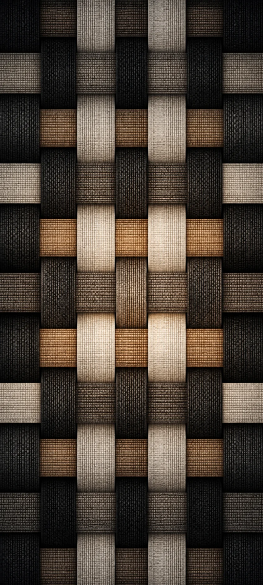 Chromatic Depth Woven Grid