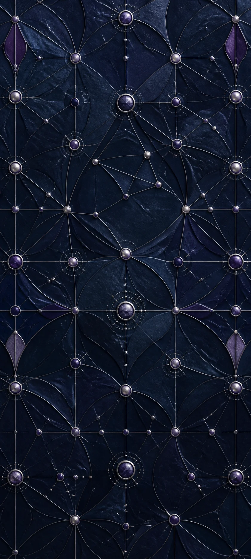Embossed Luxe Celestial Dots