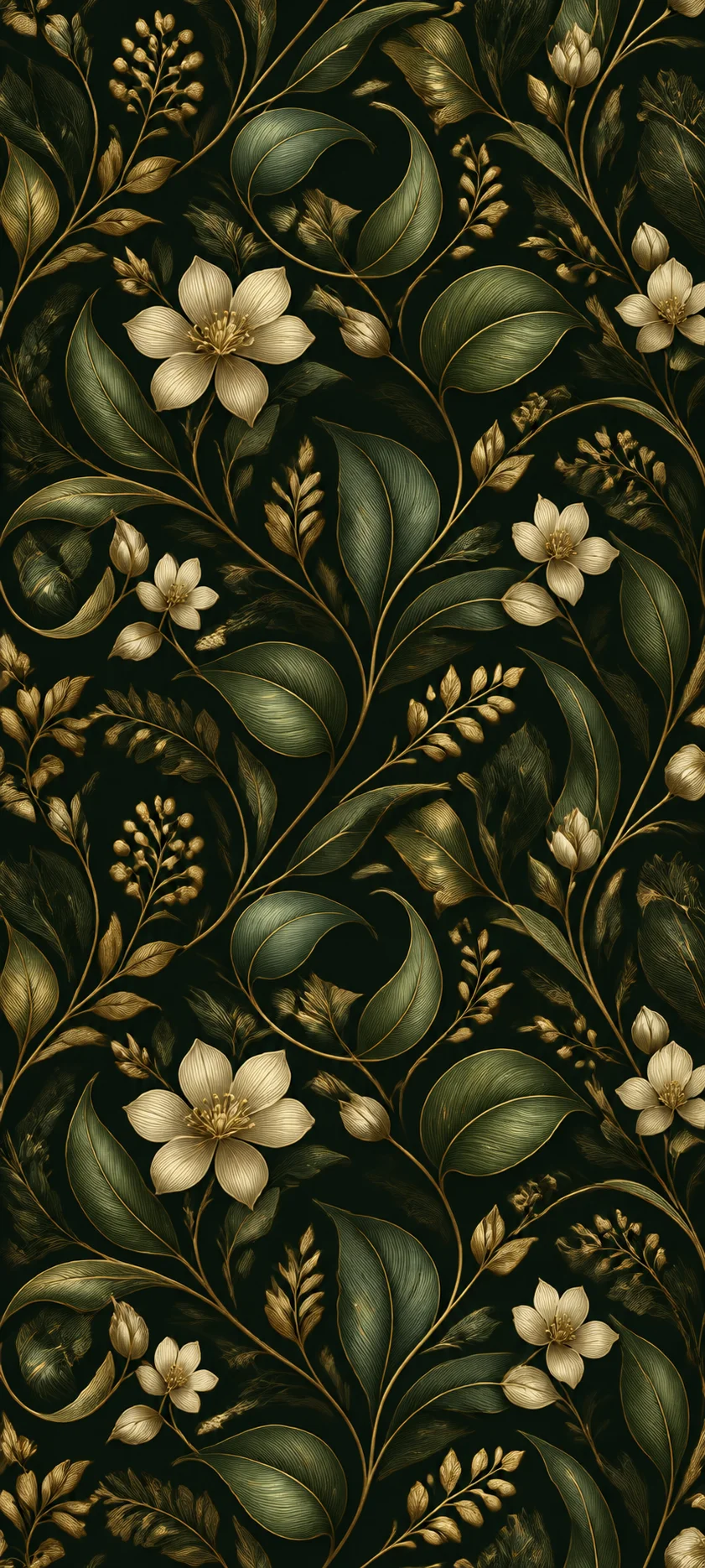 Monochrome Edition Botanical Linework