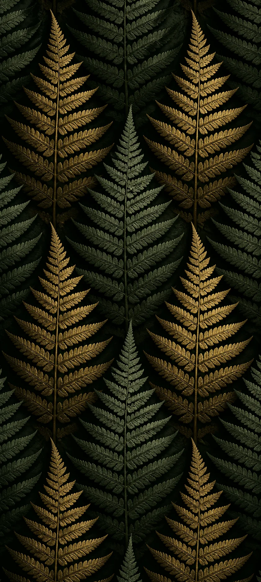 Monochrome Edition Fractal Fern