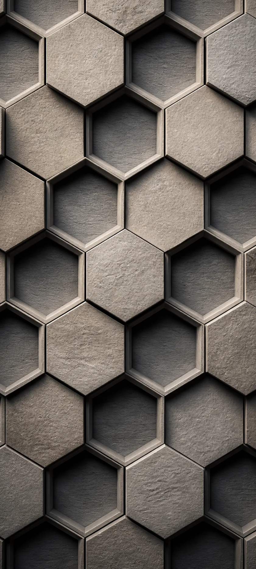 Monochrome Edition Hexagonal Stone