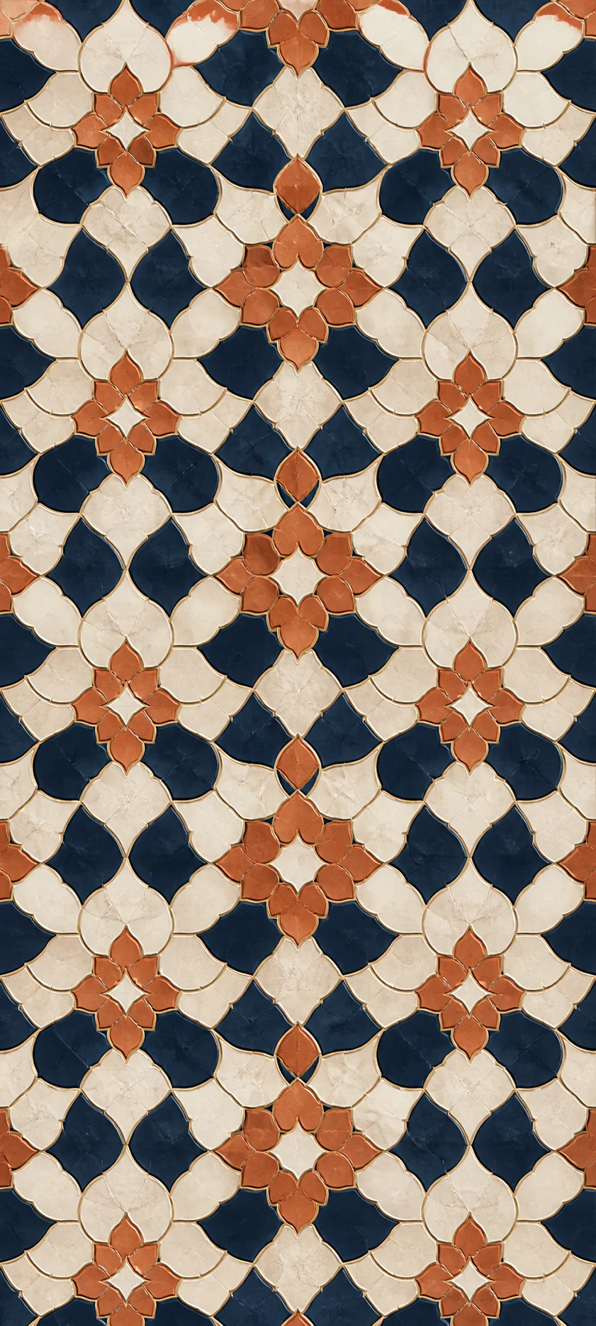 Precision Repeat Geometric Mosaic