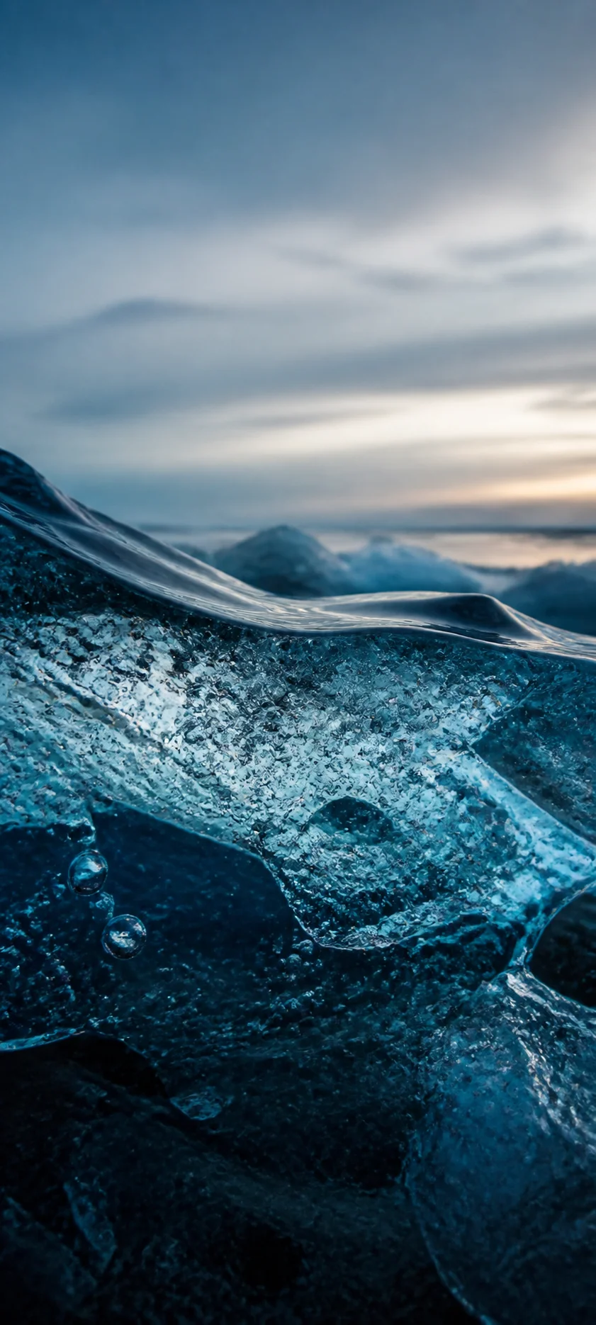 Cinematic Dawn Glacial Blue