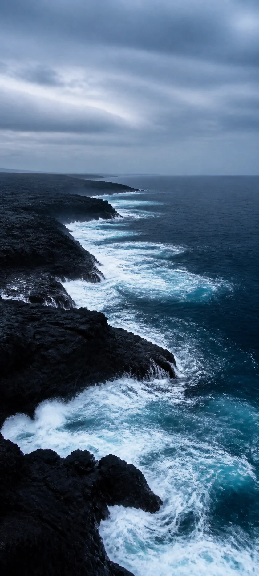 Cinematic Dawn Volcanic Coast