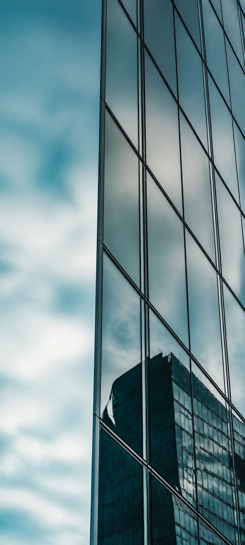 Minimal Luxe Glass Facade