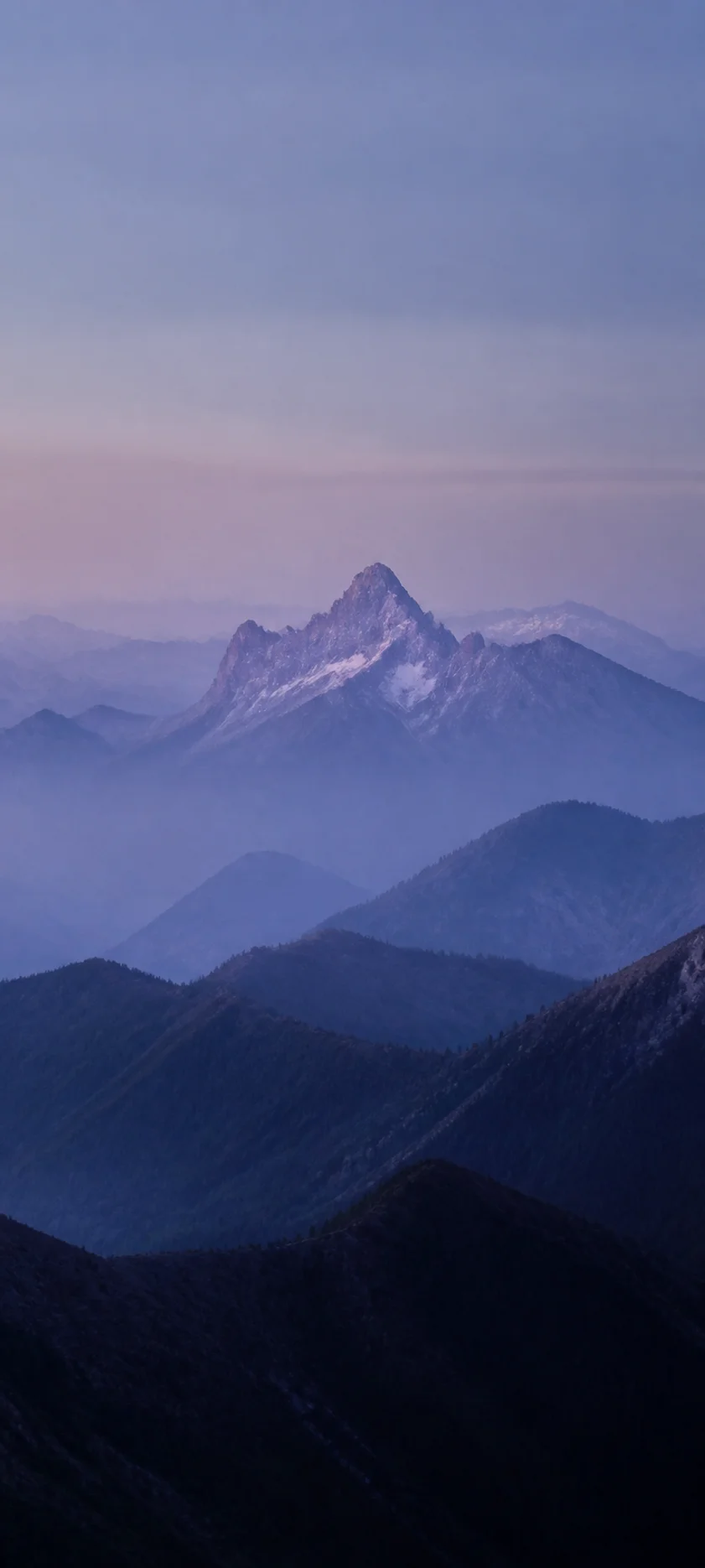 Minimal Luxe Mountain Layers