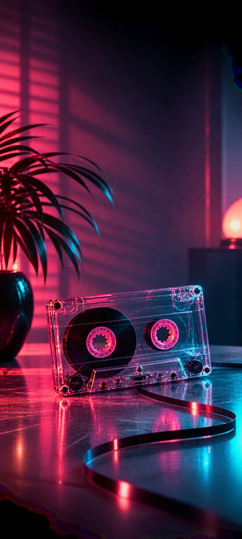 Analog Night Cassette Still Life