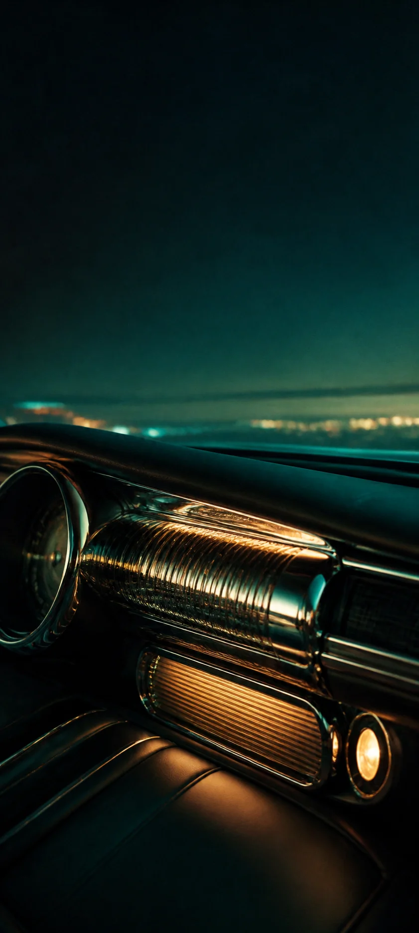 Analog Night Dream Car Dashboard