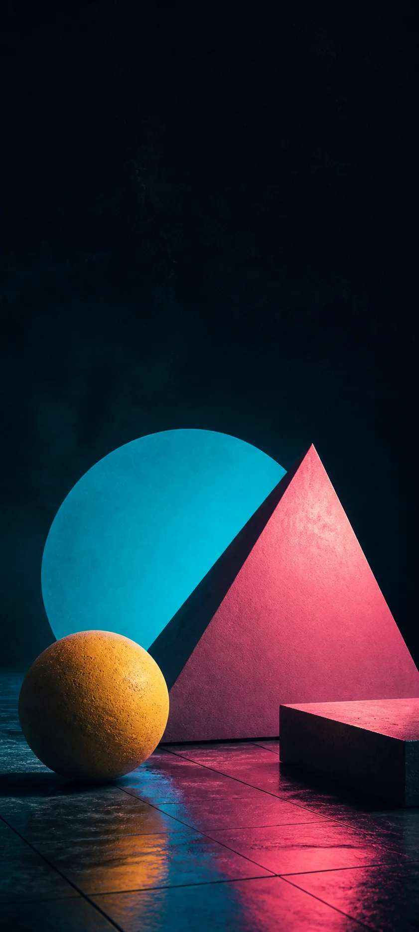 Analog Night Memphis Geometry