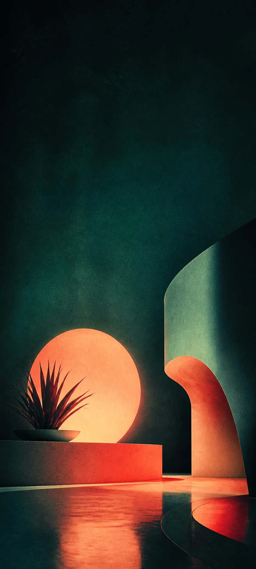 Analog Night Midcentury Shapes