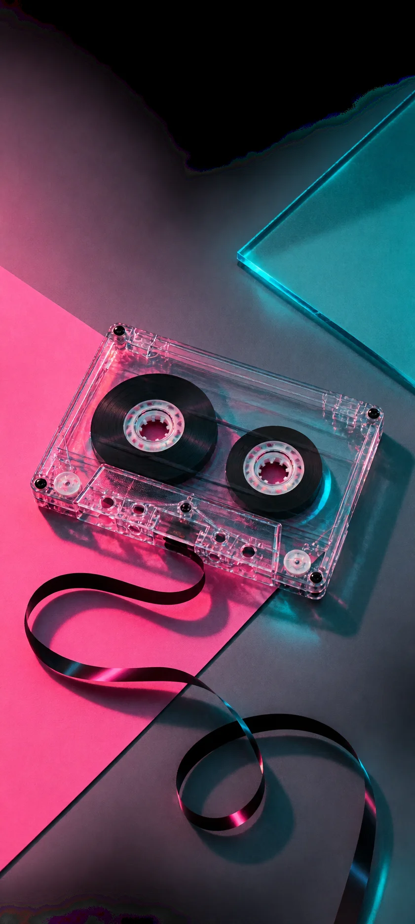 Retro Minimal Cassette Still Life