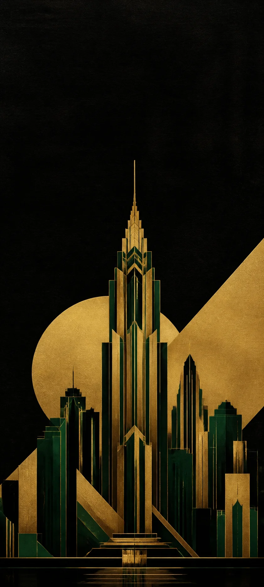 Retro Minimal Deco Night