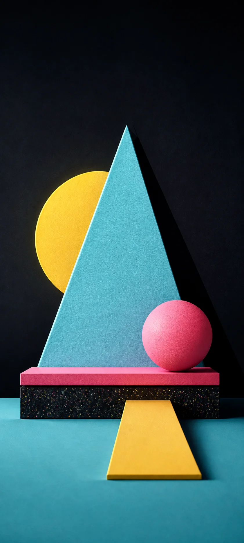 Retro Minimal Memphis Geometry