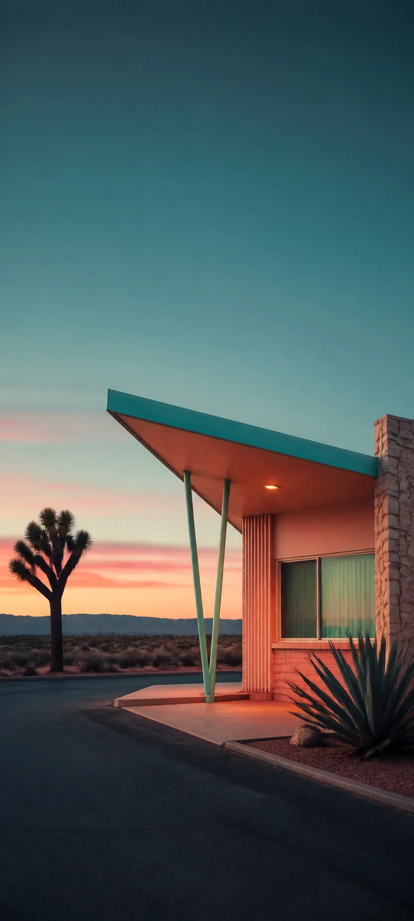 Retro Minimal Vintage Motel