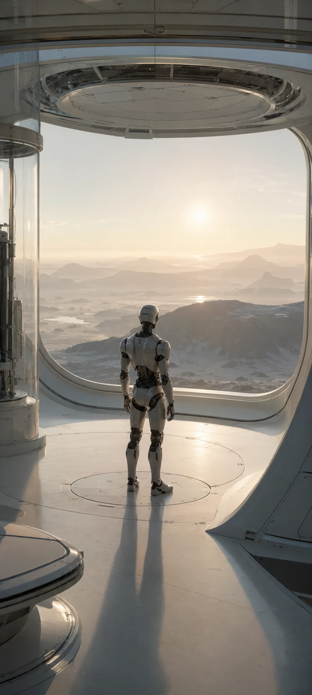 Android Alien Sunrise
