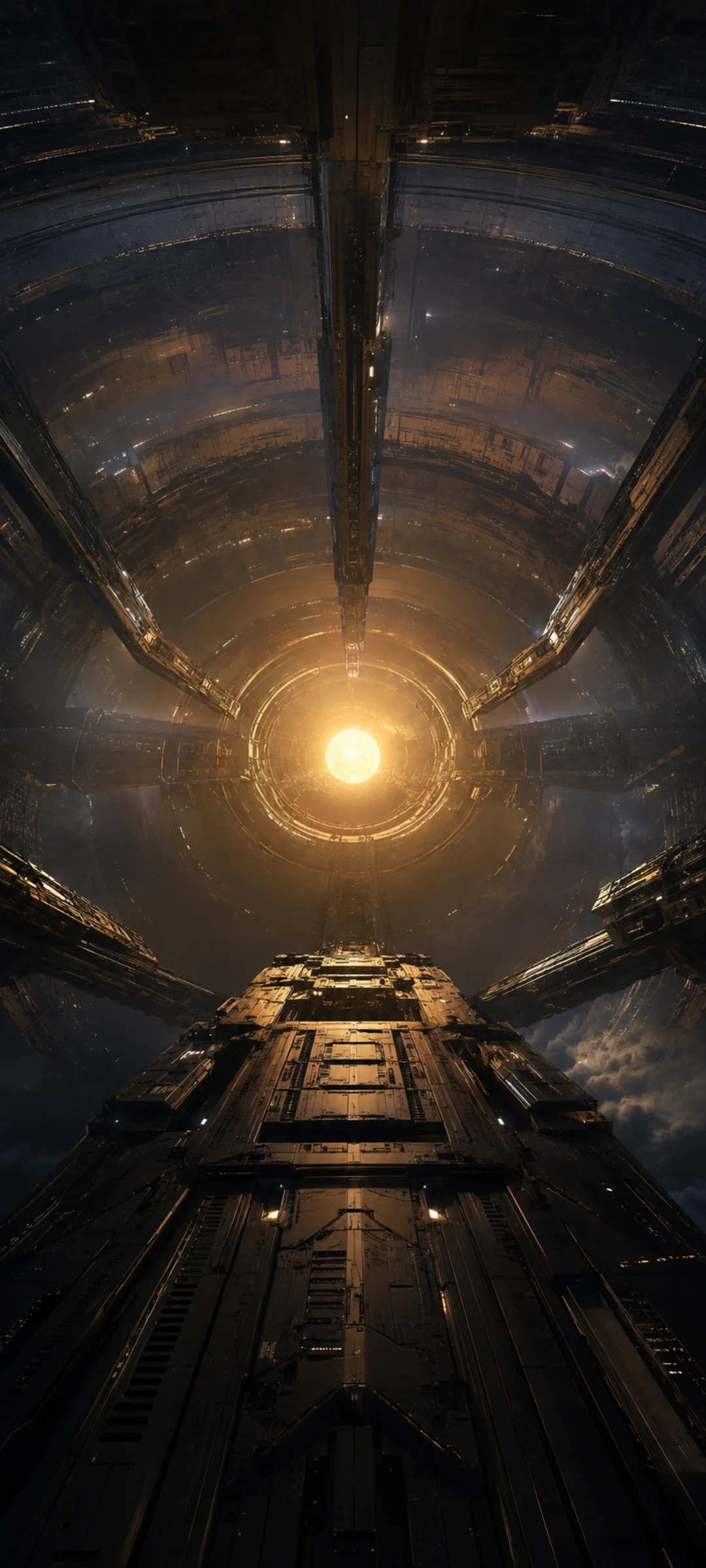 Central Perspective Megastructure