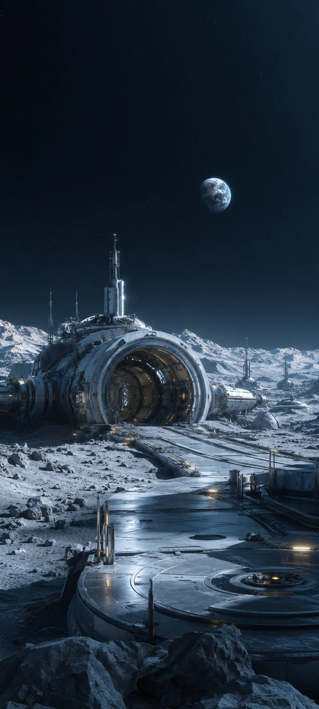 Lunar Station Polished Composites