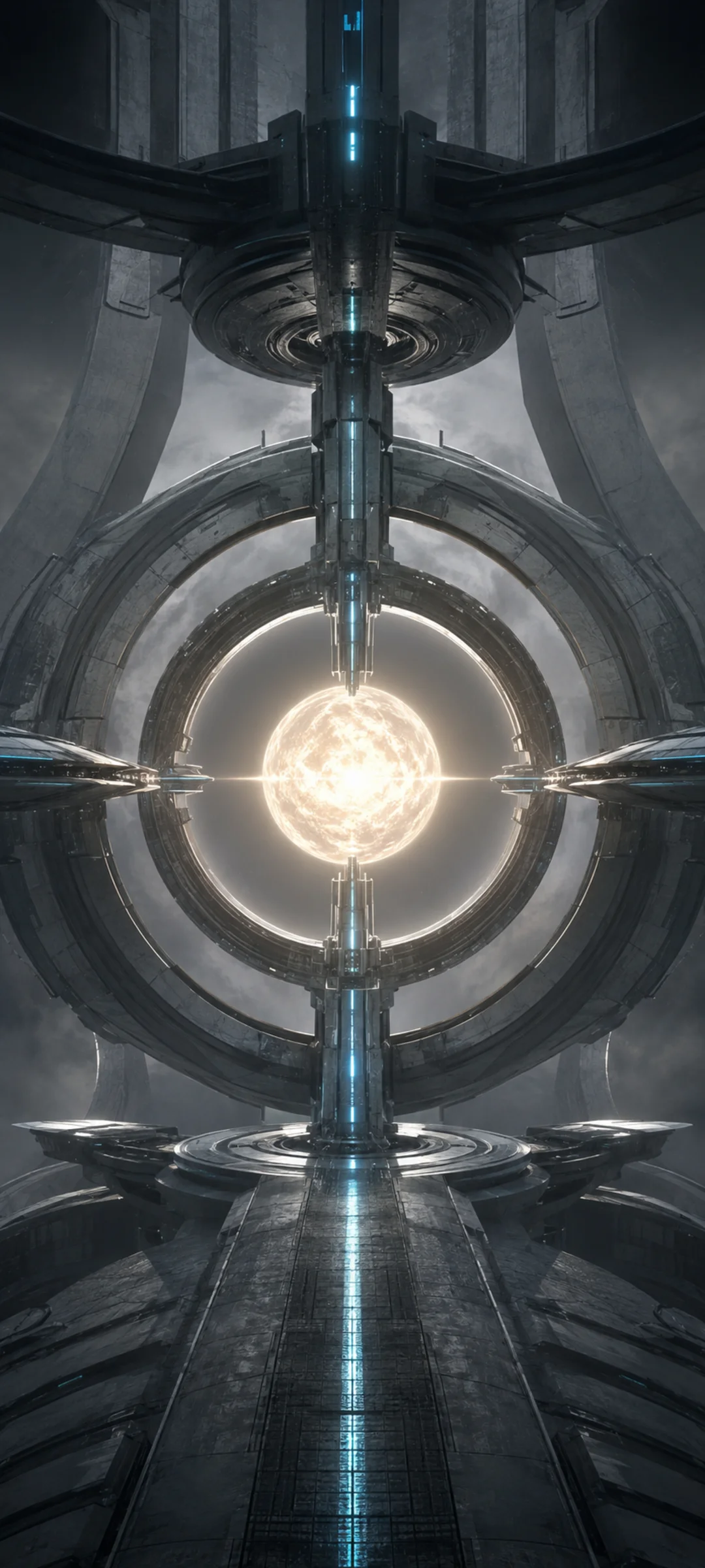 Monochrome Sun Megastructure
