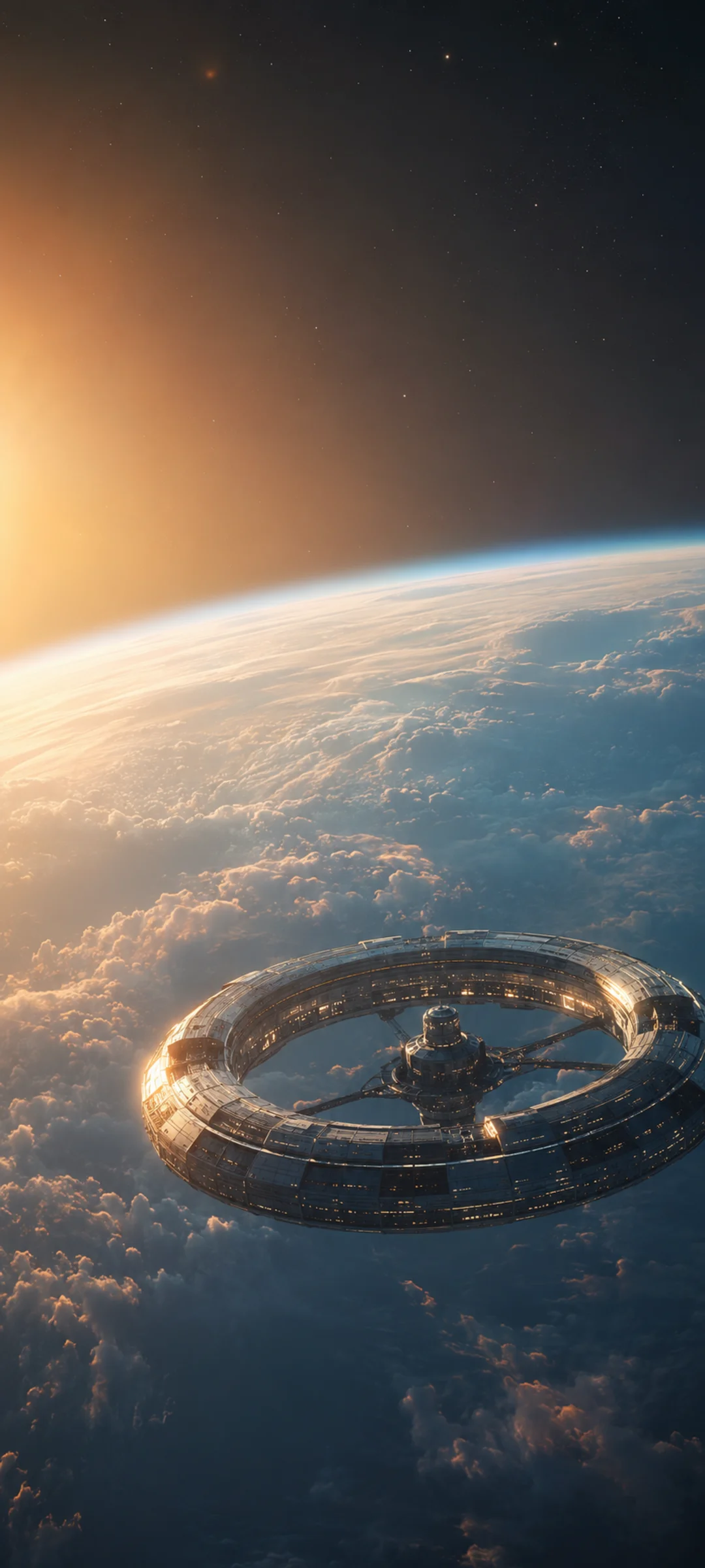 Orbital Ring Golden Hour