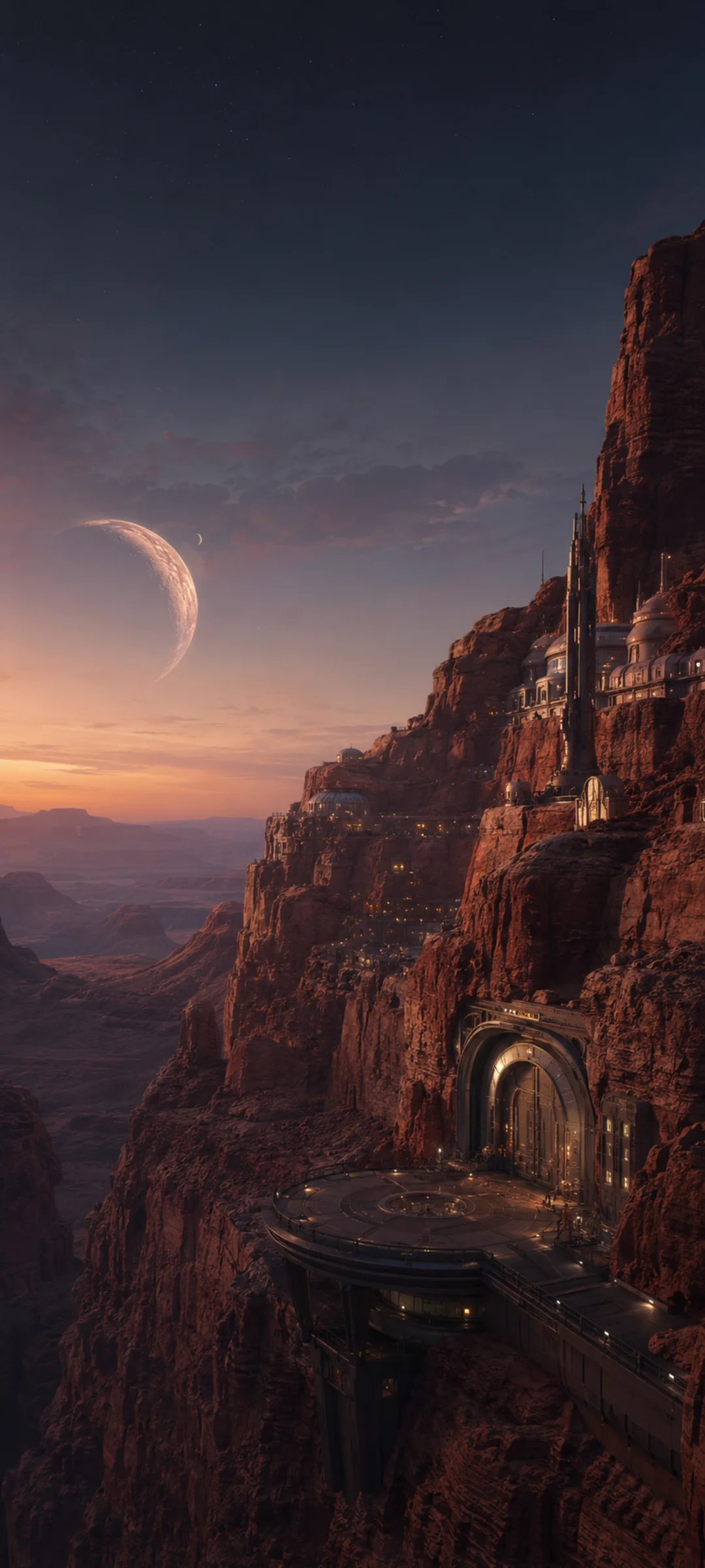 Red Canyon Colony Twilight