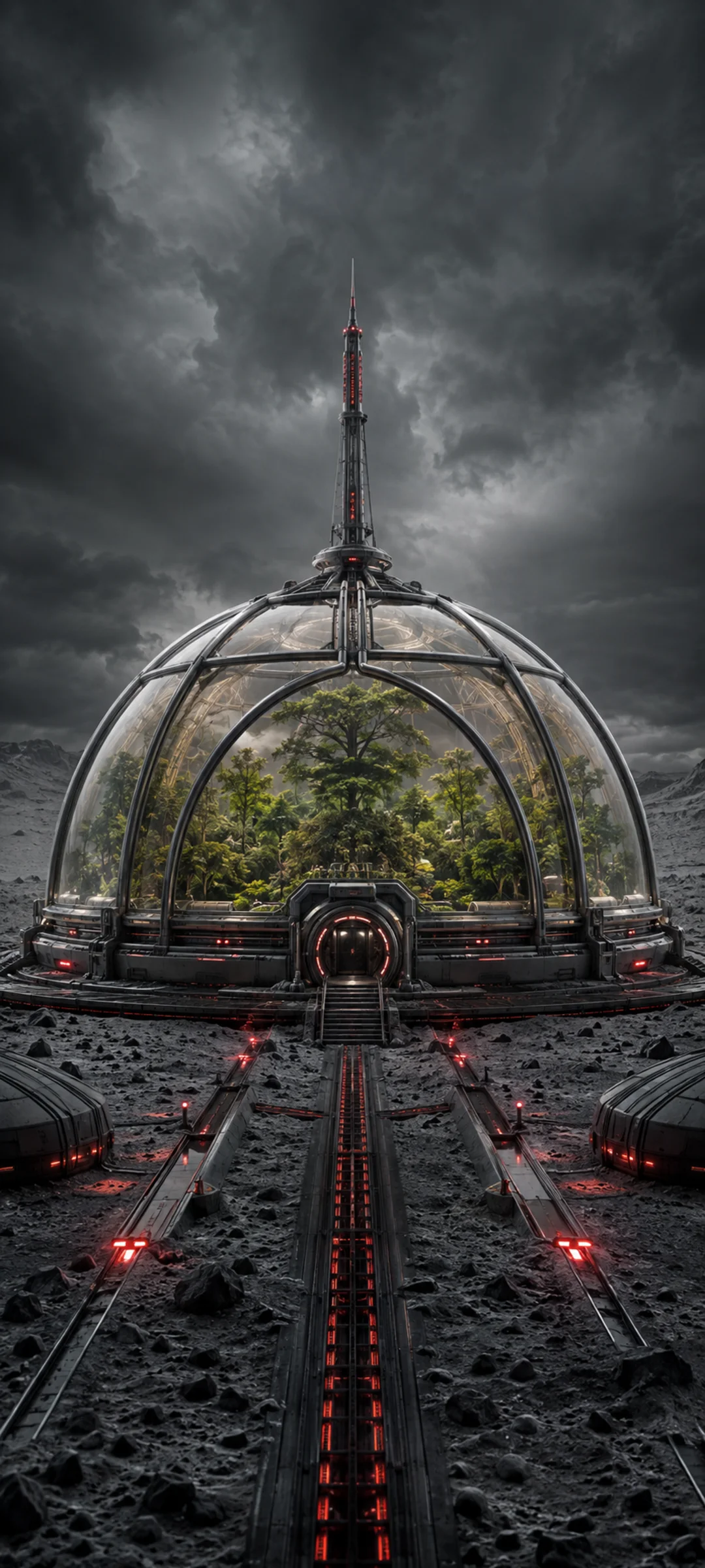 Red Emergency Biodome