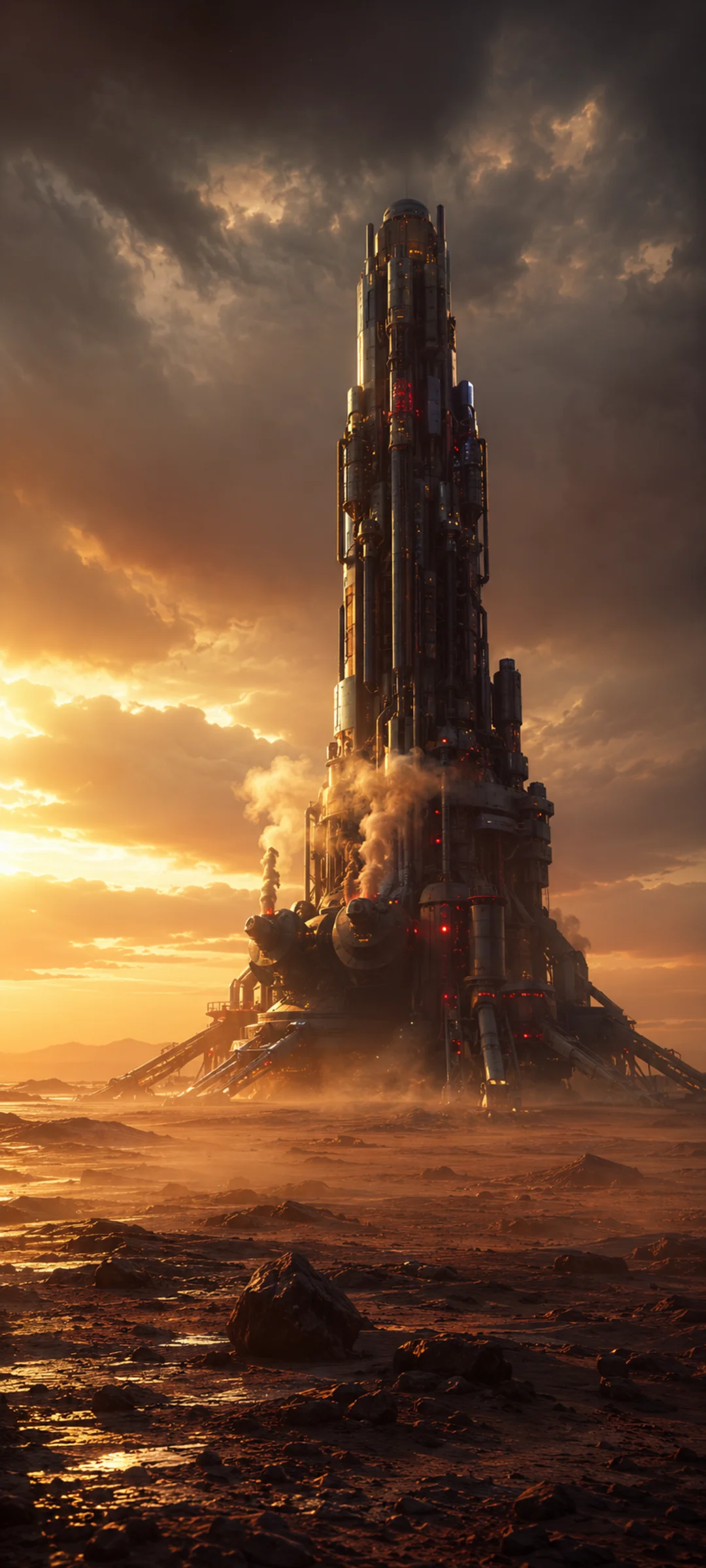 Terraforming Machine Red Emergency
