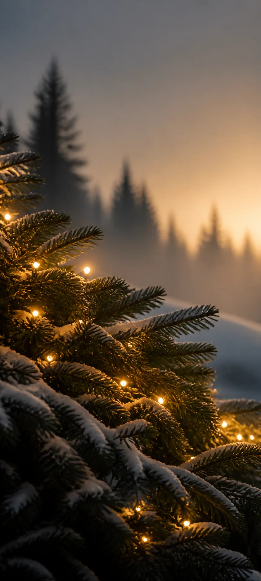 Cinematic Dawn Holiday Glow