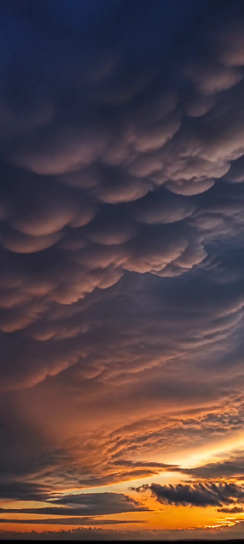 Blue Hour Storm Mammatus