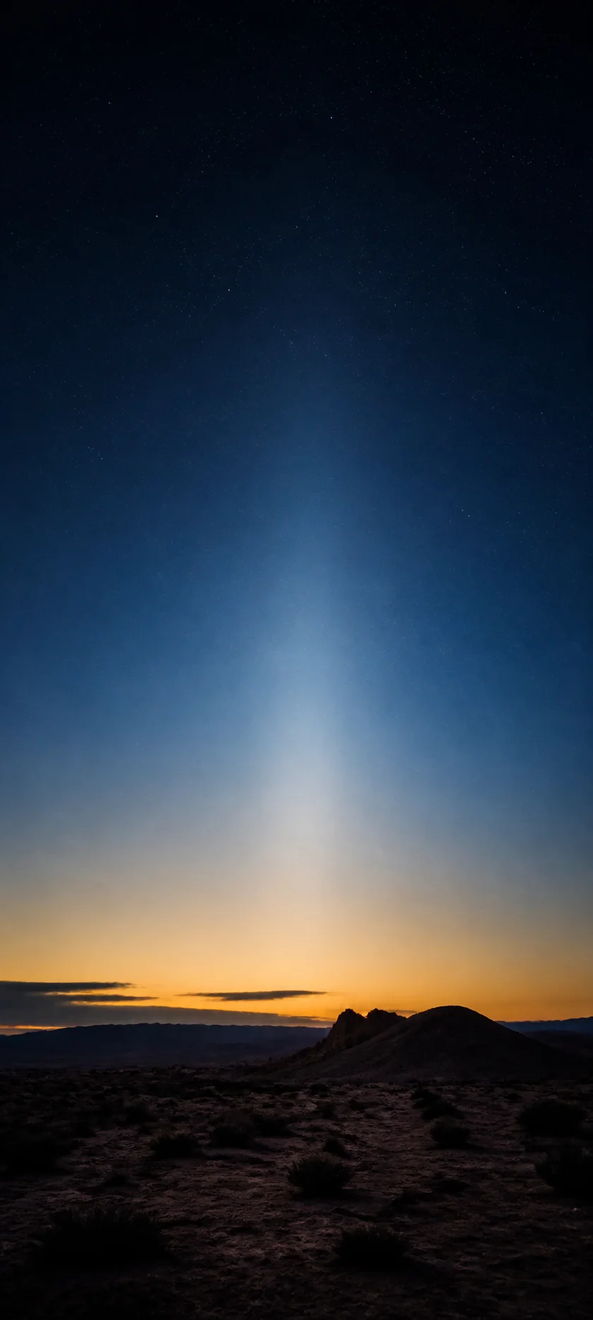 Blue Hour Zodiacal Light
