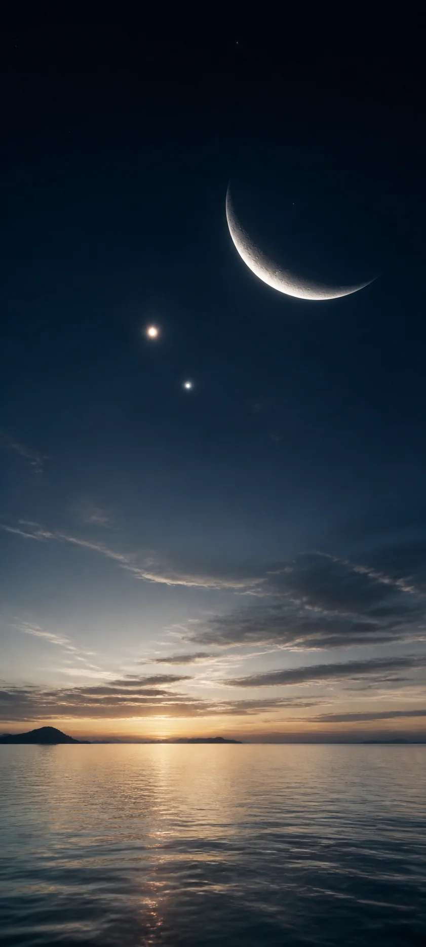 Cinematic Dawn Celestial Conjunction
