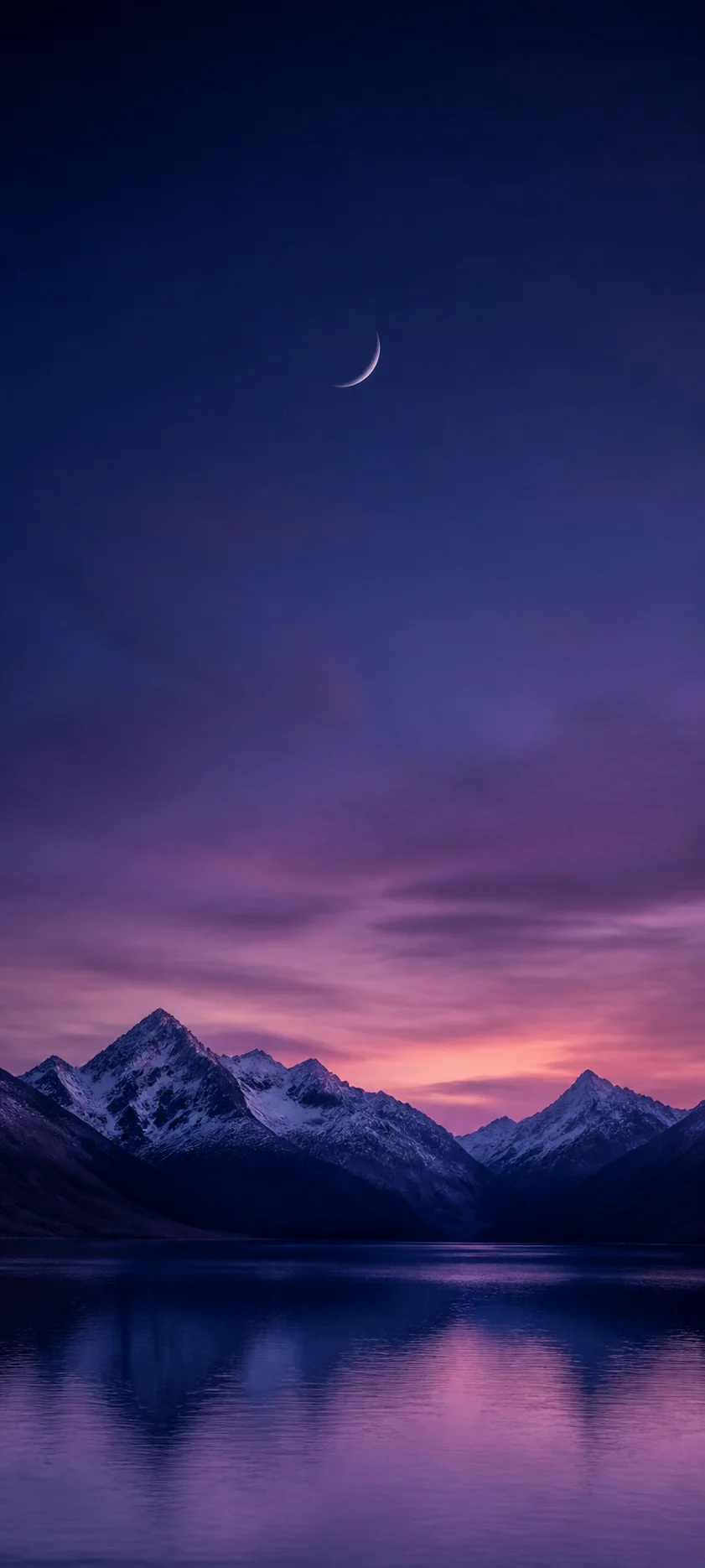 Cinematic Dawn Crescent Twilight