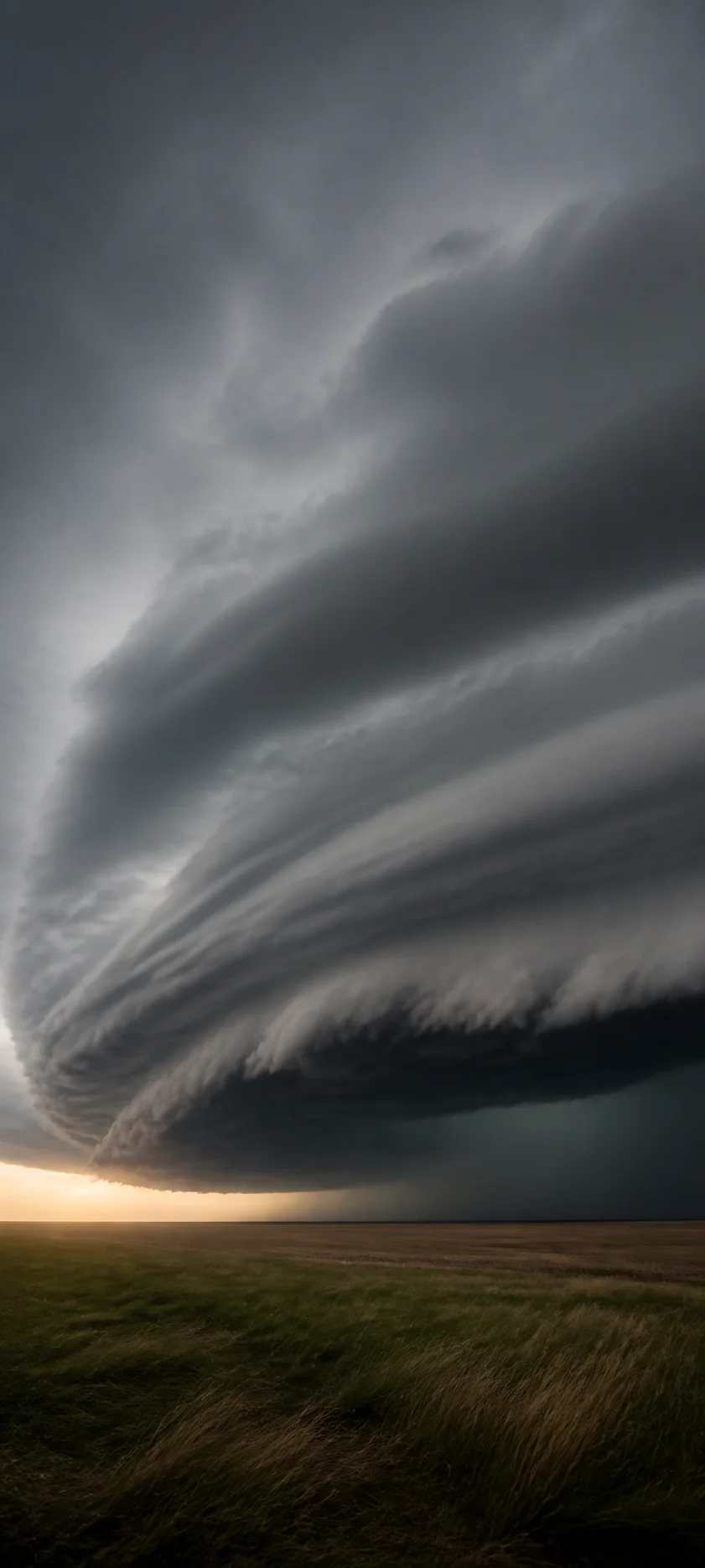 Cinematic Dawn Shelf Cloud