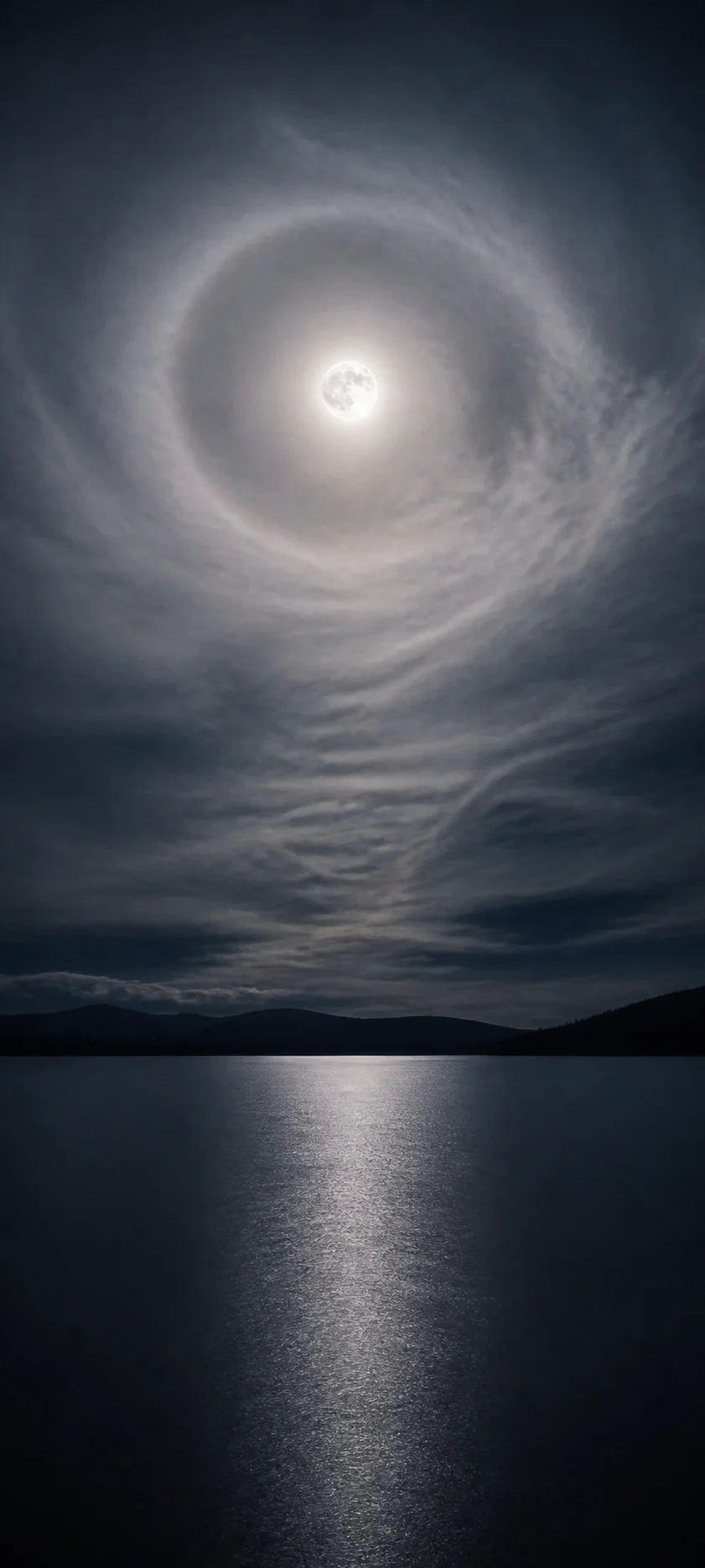 Minimal Luxe Moon Halo