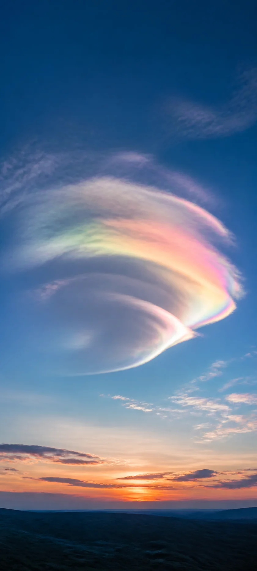 Minimal Luxe Rainbow Cloud