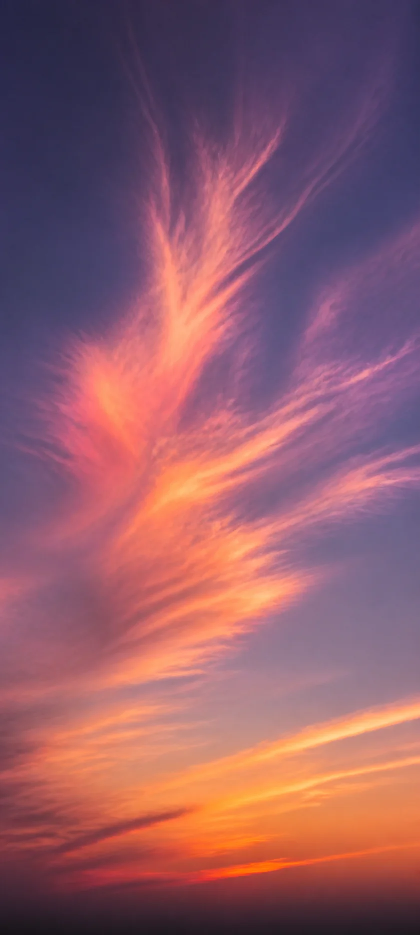 Minimal Luxe Sunset Cirrus