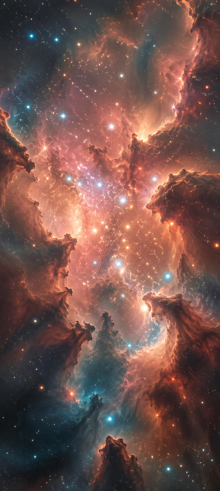 Carina Nebula Cosmic Cliffs