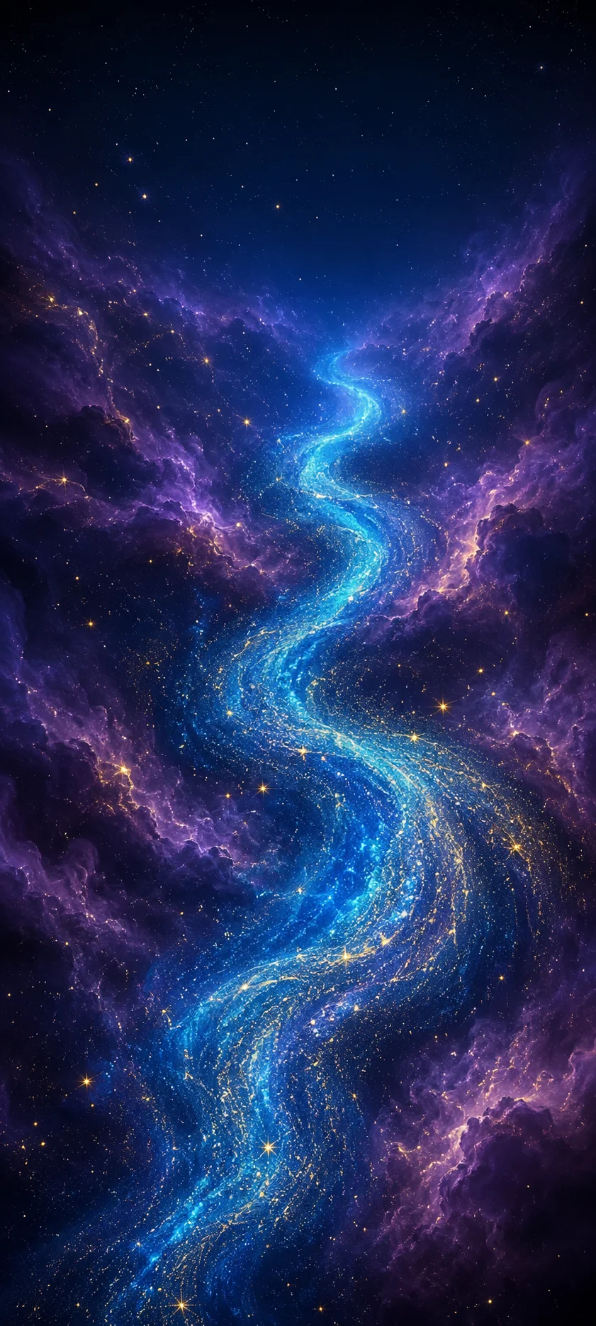 Celestial River of Stars