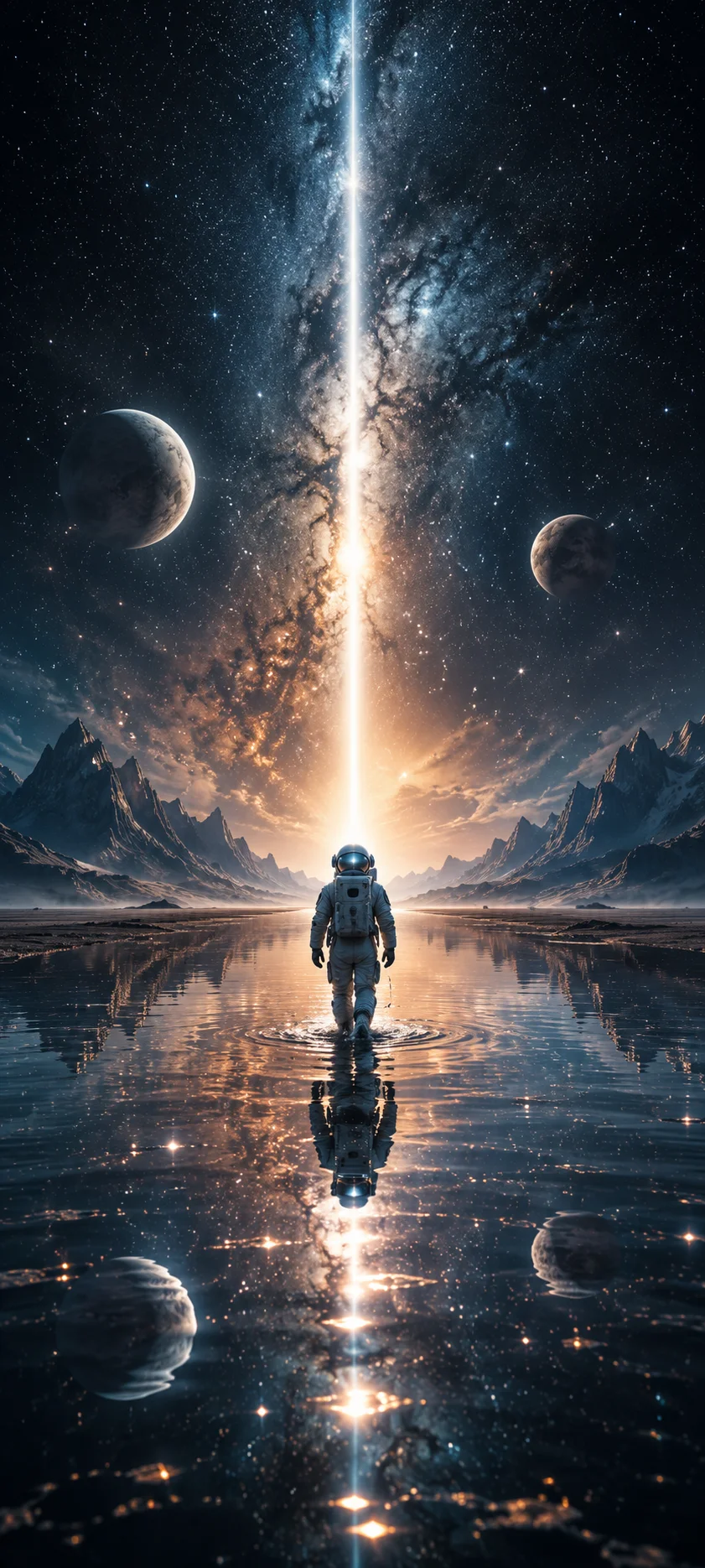 Cosmic Gateway Astronaut