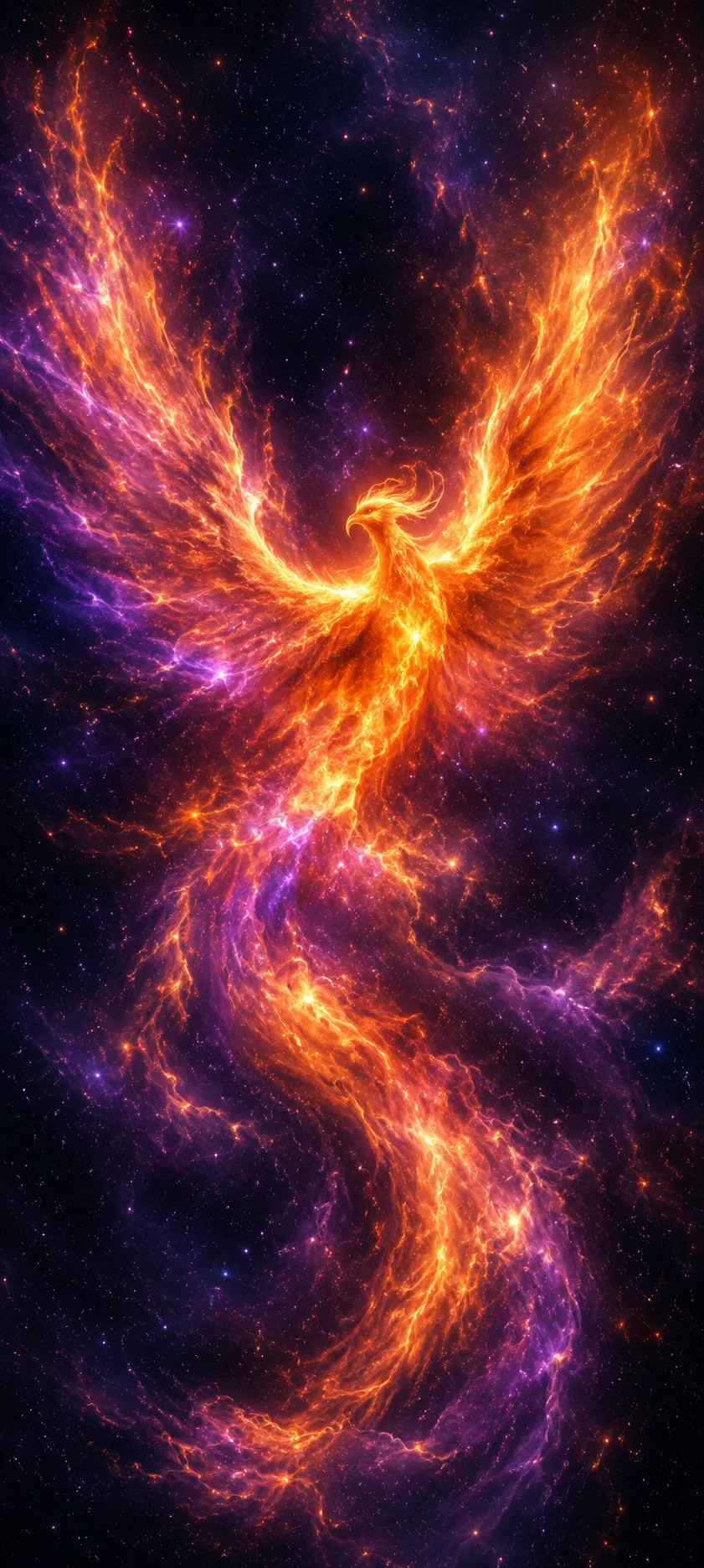 Cosmic Phoenix Nebula