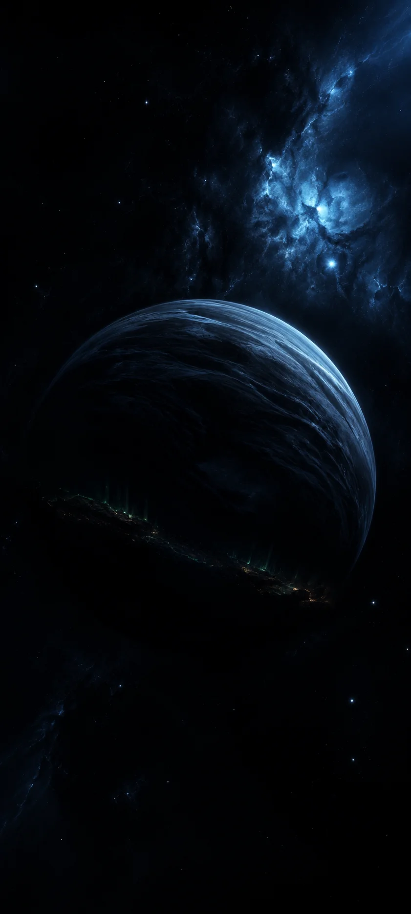 Dark World Night City Lights