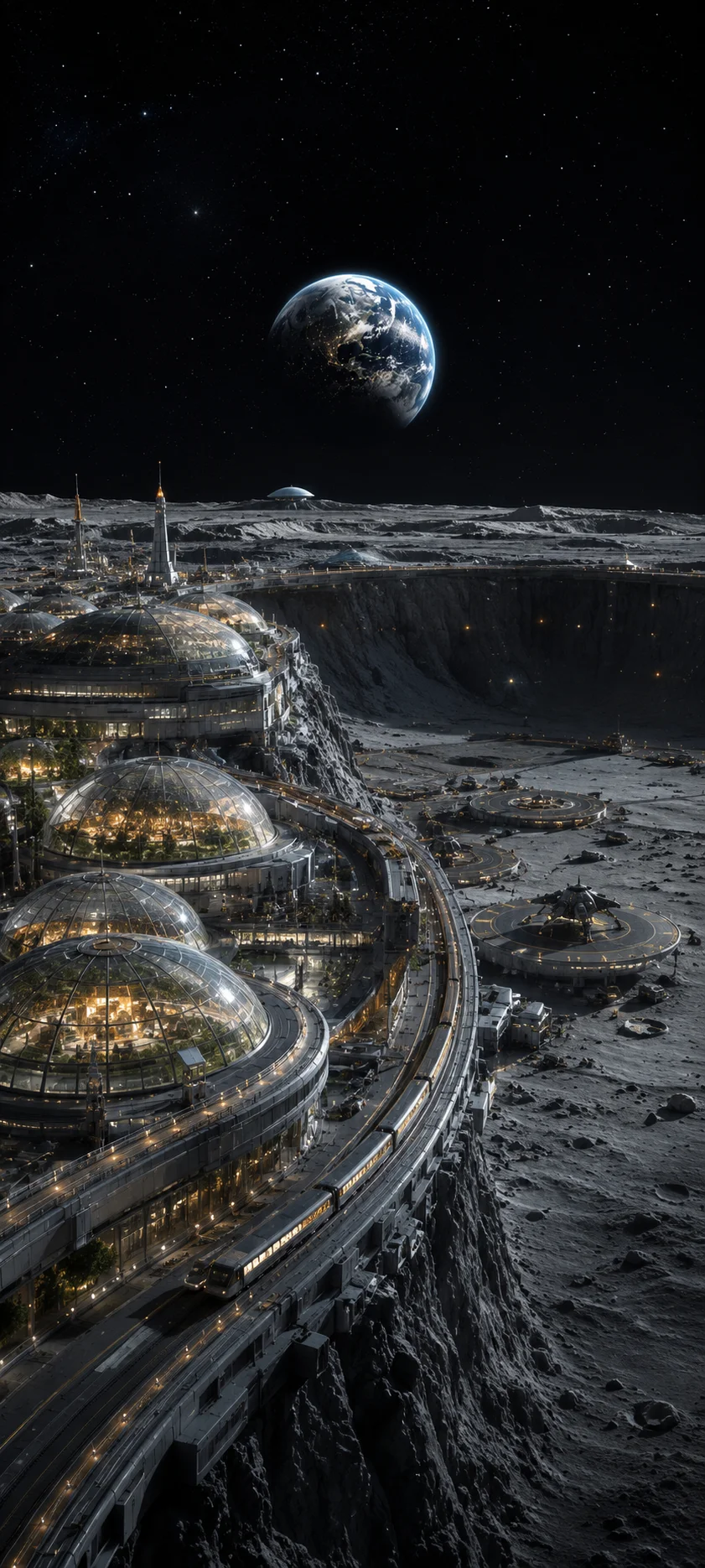 Lunar Colony Metropolis