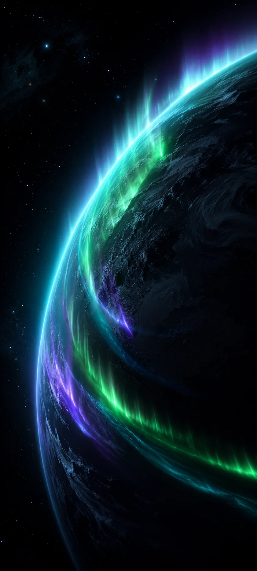 Planetary Aurora Horizon Atmosphere