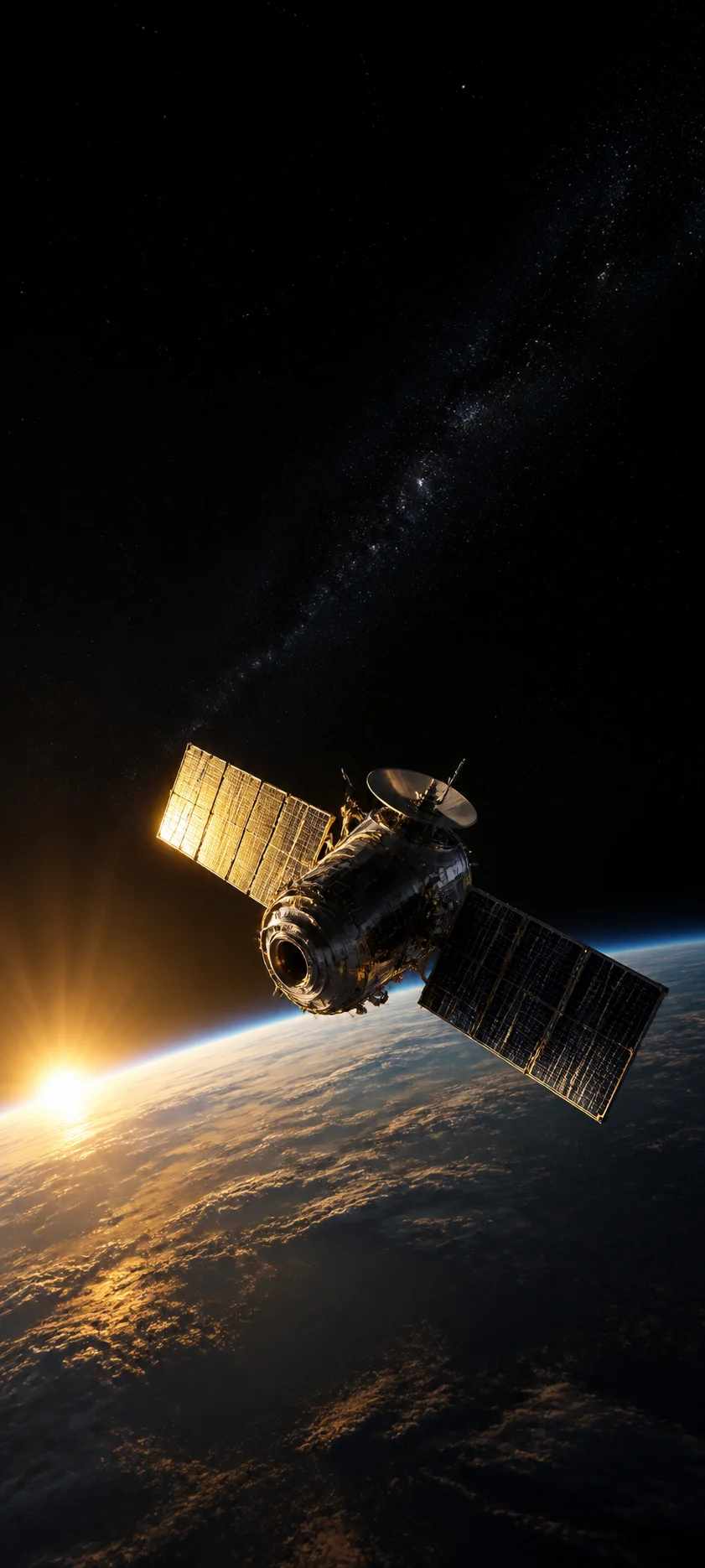Epic Cinematic Satellite Array
