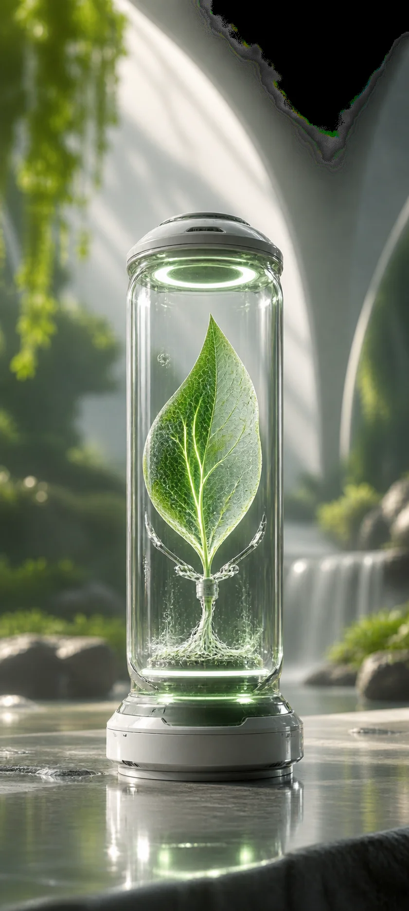Minimal Iconic Biotech Capsule